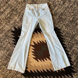 Wrangler high rise flare jeans